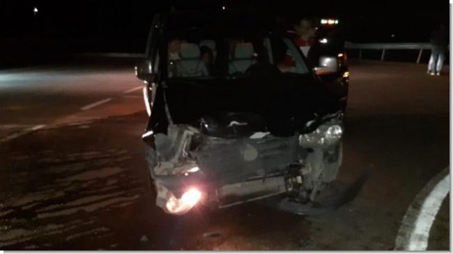 Sinop’ta Trafik Kazası: 1 Yaralı