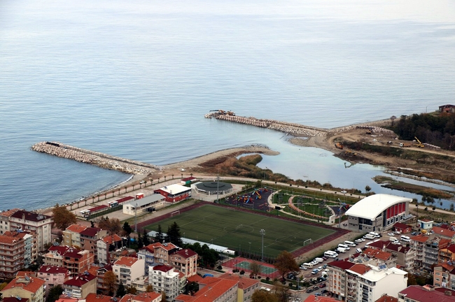 AYNCIK’TA MENDİREK İNŞAATI