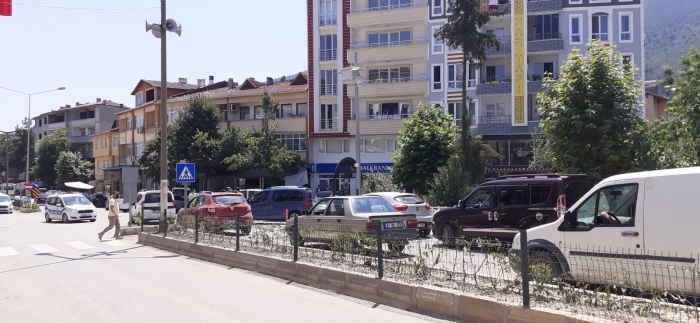 DURAĞAN'DA BAYRAM TRAFİĞİ