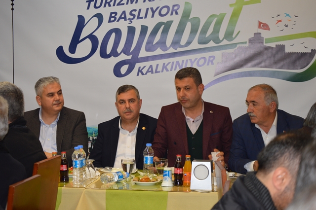 BOYABAT ESNAFIYLA BİR ARAYA GELDİ