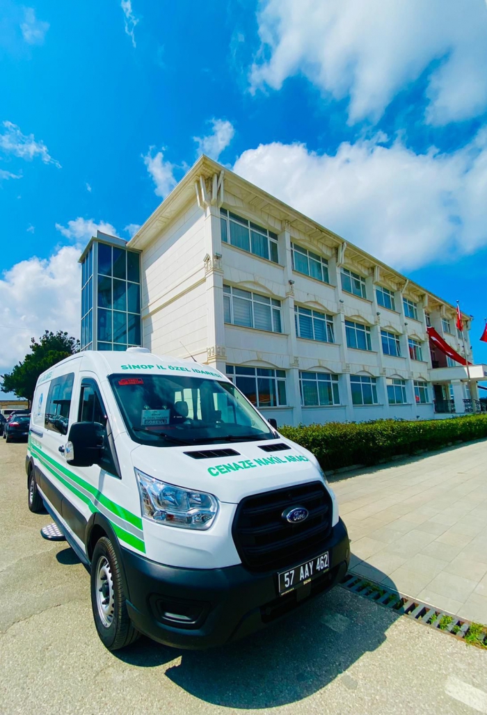 ÖZEL İDAREYE YENİ CENAZE NAKİL ARACI