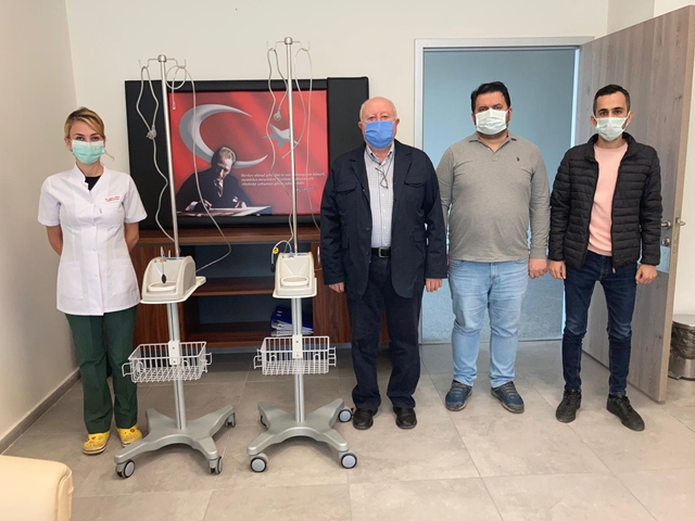 S.S. Boyabat Esnaf Kefalet Kooperatifinden Boyabat Devlet Hastanesine Solunum Cihazı Bağışı Yapıldı