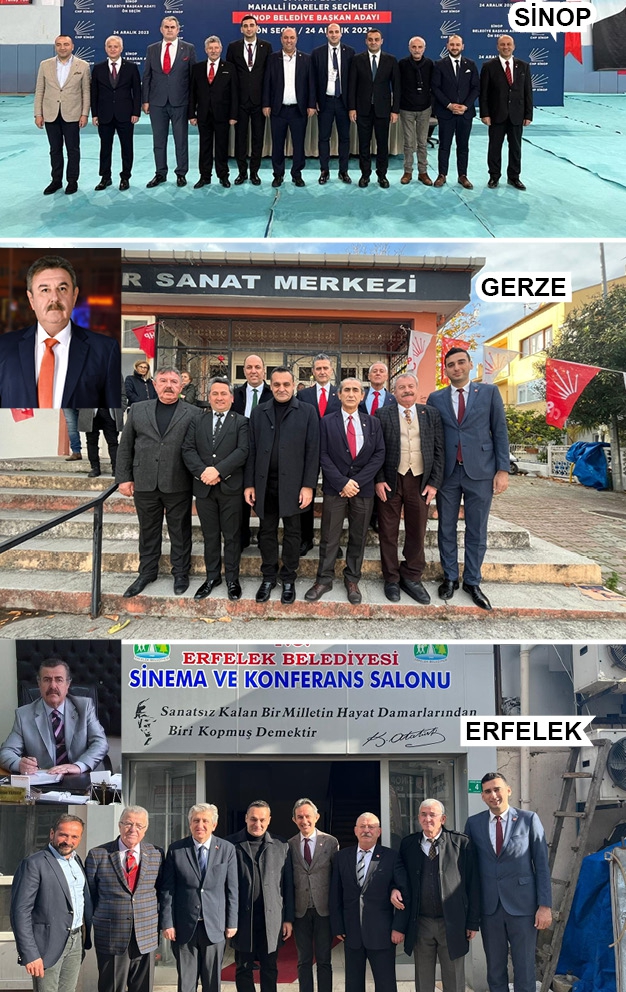 CHP’DE DURAĞAN VE SARAYDÜZÜ DIŞINDA TÜM ADAYLAR BELLİ OLDU