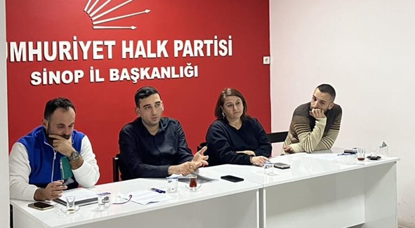 CHP Sinop İl Başkanı Av. Aykut Cem Yalçınkaya sert konuştu.