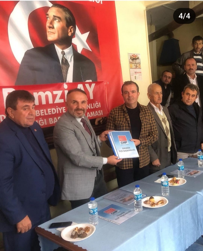 DİKMEN CHP’DE ADAY ADAYLARI BAŞVURULARINI YAPIYOR..