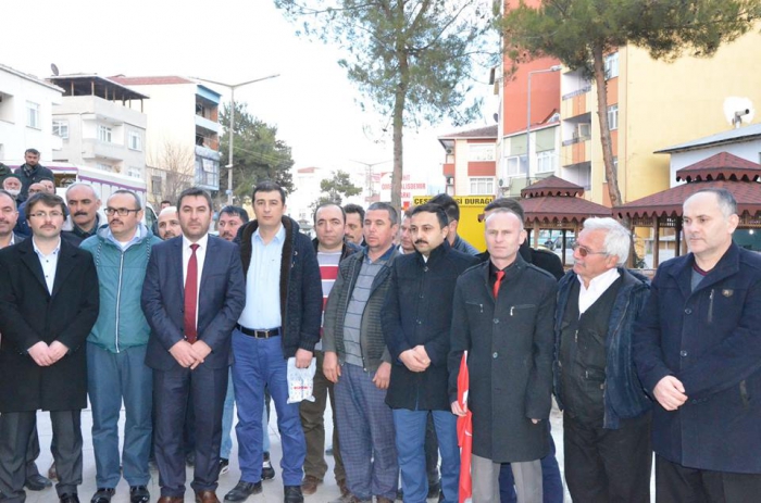 DURAĞAN AFRİN İÇİN TEK YÜREK OLDU