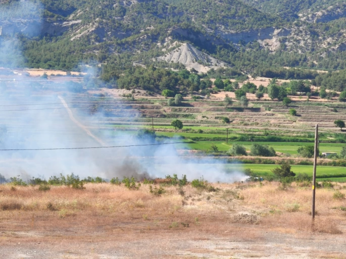 Durağan-Saraydüzü Yolunda Orman Yangını: Müdahale Sürüyor