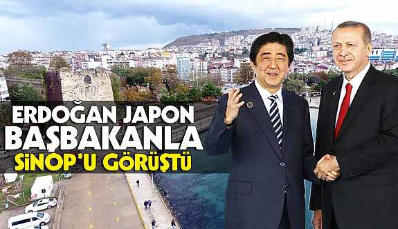 ERDOĞAN, JAPON BAŞBAKANLA SİNOP NÜKLEERİNİ GÖRÜŞTÜ