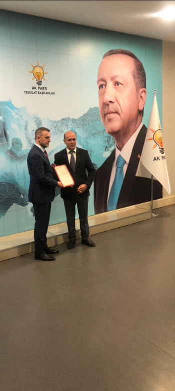  AK PARTİ’DE İLÇE BAŞKANLIKLARINA YENİ ATAMALAR YAPILDI....