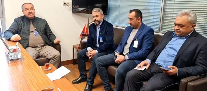SİNOP'UN YEREL GAZETE SAHİPLERİ ANKARA'DA...