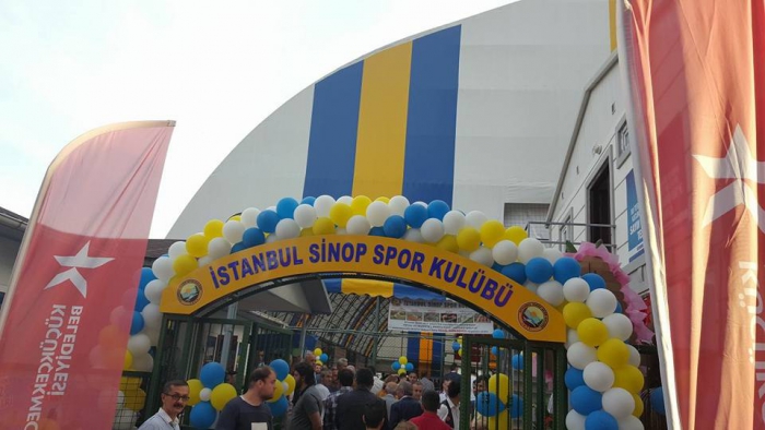 İSTANBUL SİNOP SPOR KULÜBÜ TESİSLERİ HİZMETE AÇILDI