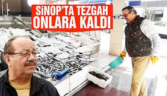 TEZGAHLAR DİP BALIKLARIYLA CANLANDI