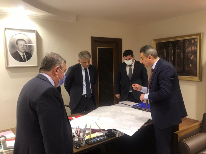 MAVİŞ’İN SİNOP HEYETİYLE ANKARA MESAİSİ
