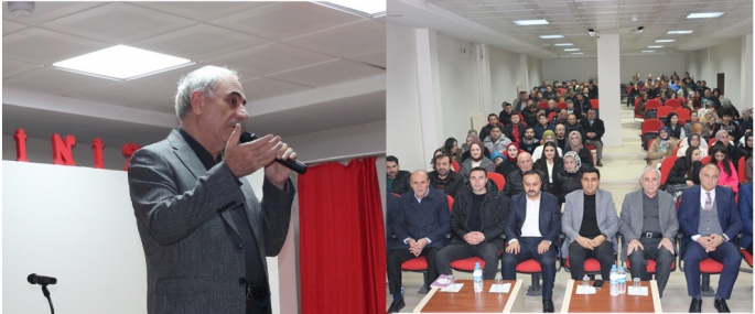 Yazar Prof. Dr. Nurullah Genç şiir ve söyleşi programında Durağan’lılarla buluştu