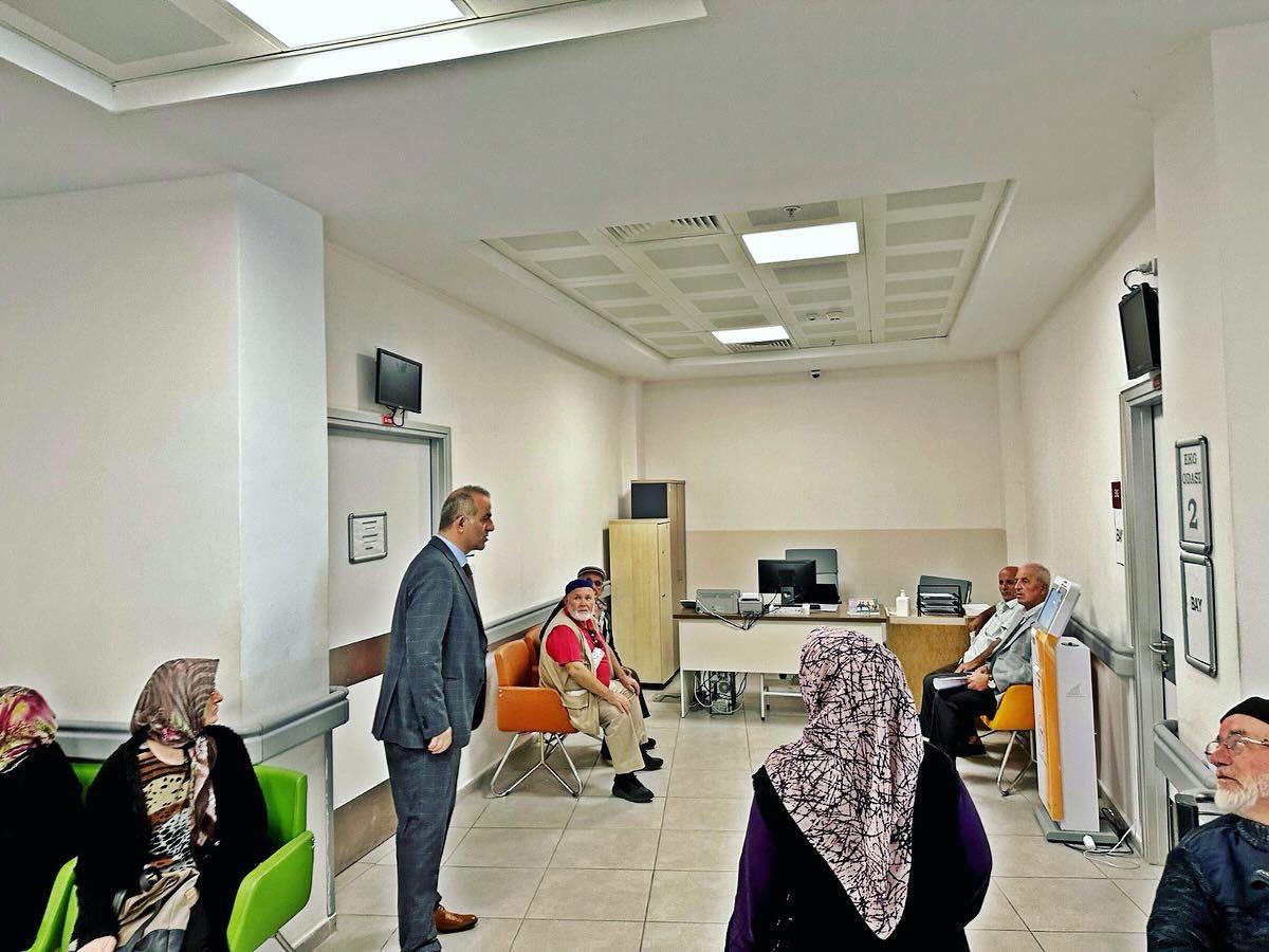 Sinop’ta il müdüründen hastaneye baskın niteliğinde ikinci şok denetim