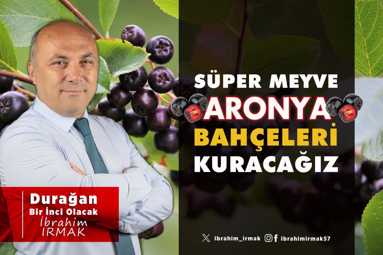 SÜPER MEYVE ARONYA projesi de gündem oldu... 